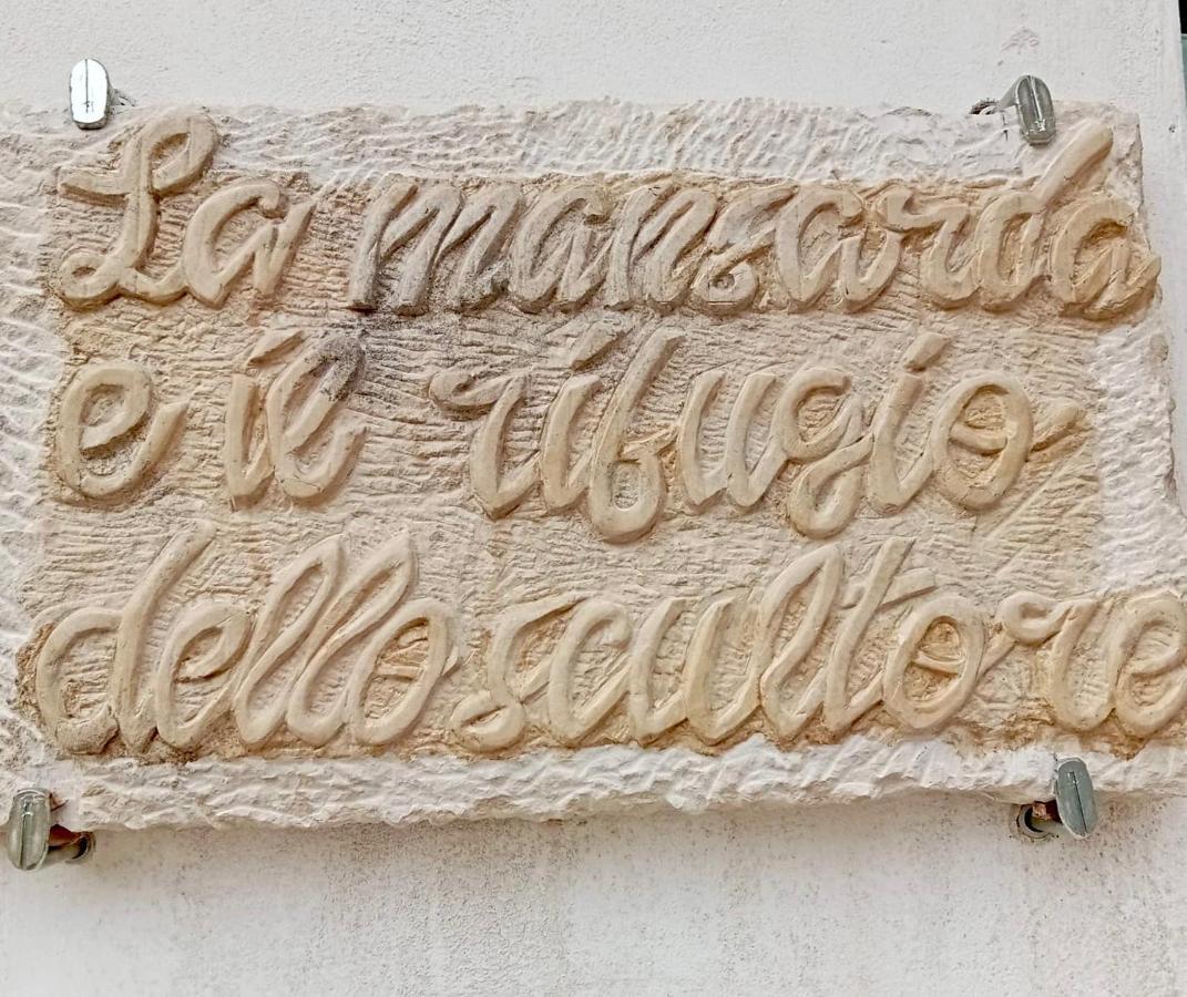 La Mansarda Dello Scultore Niscemi Exterior foto